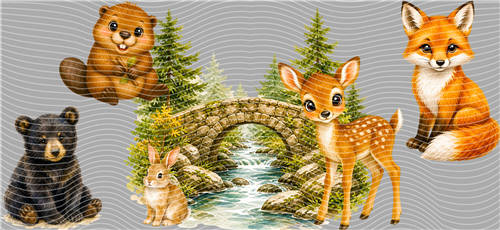 16oz Animals-L 985